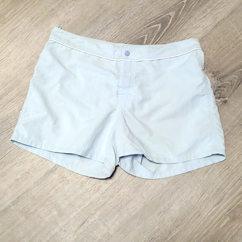 Patagonia light blue nylon women shorts size 6